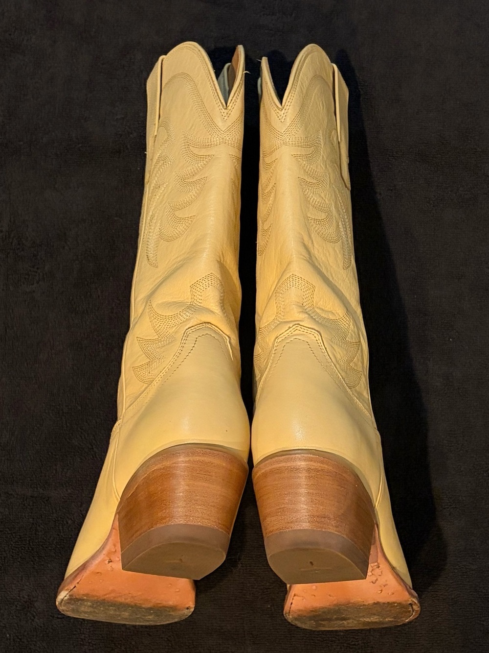 Tecovas Annie Marigold Snip Toe Cowgirl Boots 8B - Picture 6 of 9